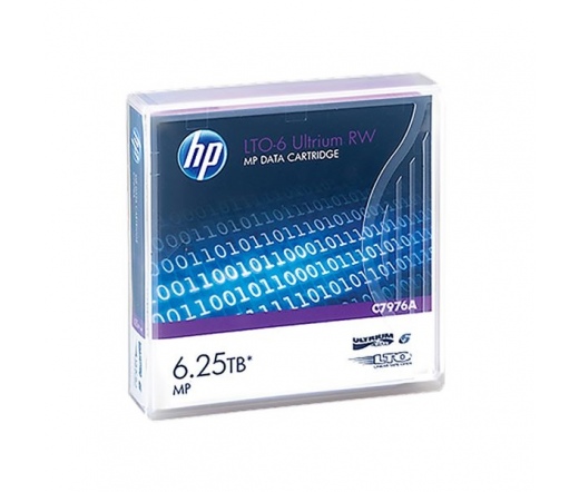 HP ADATKAZETTA LTO-6 Ultrium 6.25TB MP RW Data Cartridge