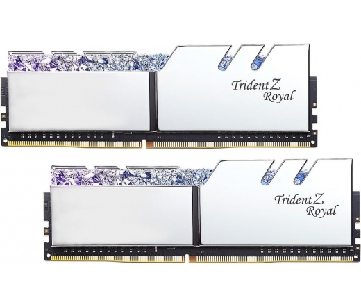 G.SKILL Trident Z Royal DDR4 4600MHz CL20 64GB Kit2 (2x32GB) Intel XMP Silver