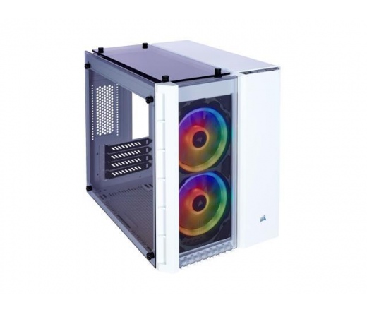 HÁZ CORSAIR Crystal 280x RGB Tempered Glass White