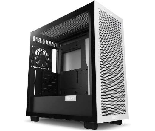 NZXT H7 Flow - Matte White/Matte Black