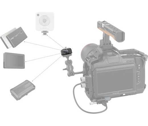 SmallRig Drop-in HawkLock mini Universal QR (Baseplate) 3731