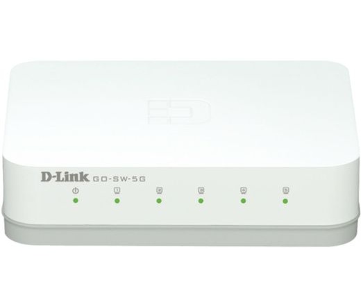 NET D-LINK GO-SW-5G nem menedzselt asztali Gigabit switch