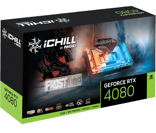 INNO3D GeForce RTX 4080 iChill Frostbite 16GB GDDR6X