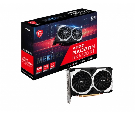 MSI Radeon RX 6500 XT Mech 2X 4G OC