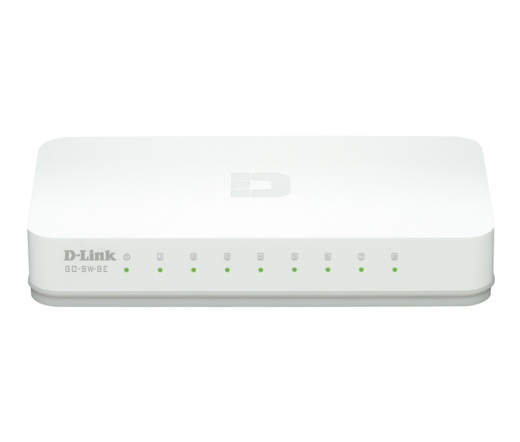 NET D-LINK GO-SW-8 nem menedzselt asztali 10/100 switch