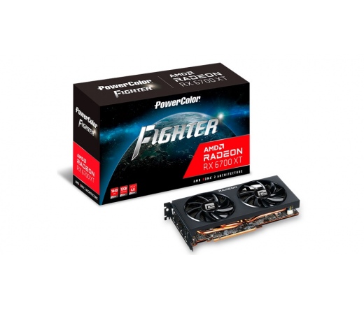 POWERCOLOR Fighter AMD Radeon RX 6700 XT 12GB GDDR6