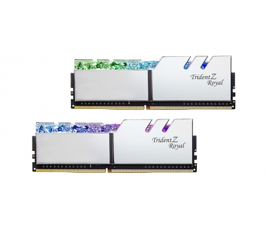 G.SKILL Trident Z Royal DDR4 3200MHz CL16 32GB Kit2 (2x16GB) Intel XMP Silver