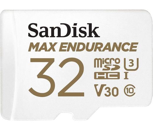 SANDISK microSDHC Max Endurance 32GB C10 U3 V30