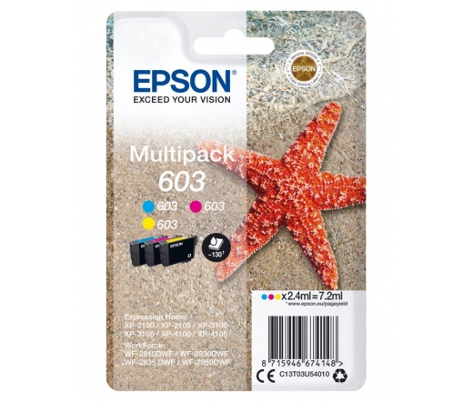 Patron Epson 603 T03U5 Multipack 130