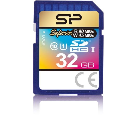 Card SDHC Silicon Power 32GB UHS-I Superior (90MB/s | 45MB/s) U1