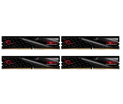 G.SKILL Fortis DDR4 2133MHz CL15 64GB Kit4 (4x16GB) AMD