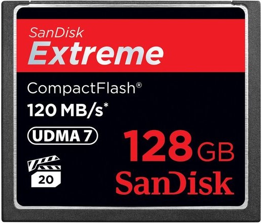 SANDISK Extreme CF 128GB