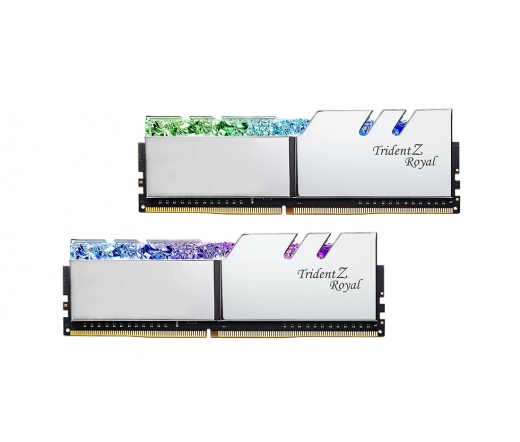 G.SKILL Trident Z Royal DDR4 4800MHz CL20 32GB Kit2 (2x16GB) Intel XMP Silver