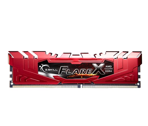 G.SKILL Flare X DDR4 2400MHz CL15 16GB Kit2 (2x8GB) AMD Red