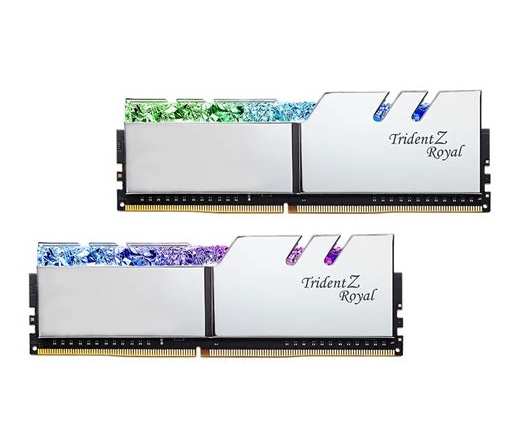 G.SKILL Trident Z Royal DDR4 3600MHz CL14 16GB Kit2 (2x8GB) Intel XMP Silver