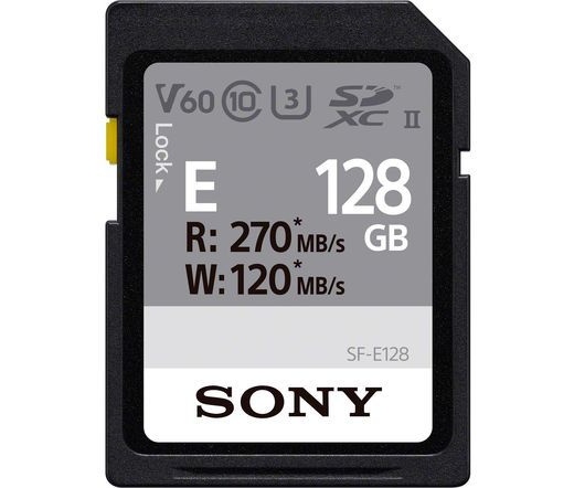 SONY SF-E SDXC 256GB UHS-II Memóriakártya