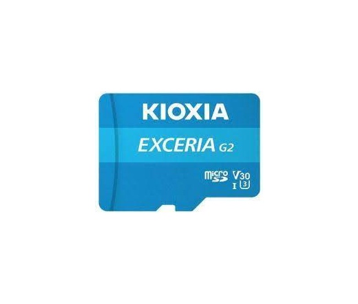 KIOXIA Exceria G2 microSDXC U3 V30 100/50MB/s 64GB + adapter