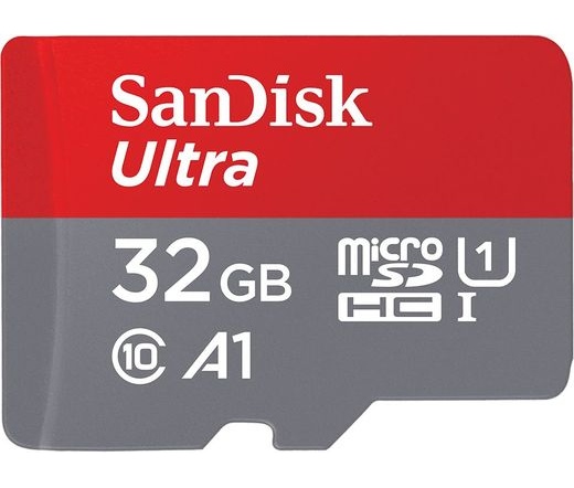 SANDISK Ultra MicroSDHC CL10 A1 120MB/s 32GB + adapter