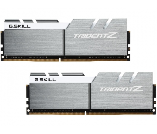 G.SKILL Trident Z DDR4 3200MHz CL16 32GB Kit2 (2x16GB) Intel XMP Silver/White