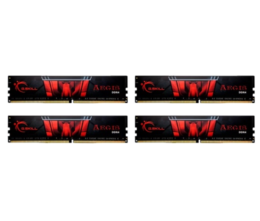 G.SKILL Aegis DDR4 2133MHz CL15 64GB Kit4 (4x16GB)