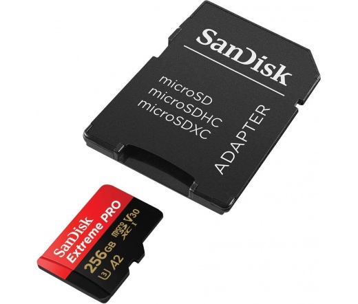 SANDISK Extreme Plus microSDXC 200/90MB/s A2 C10 V30 UHS-I U3 64GB + adapter