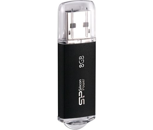 Pendrive 8GB Silicon Power Ultima II-I Black USB2.0