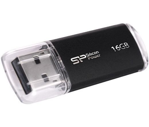 Pendrive 16GB Silicon Power Ultima II-I Black USB2.0