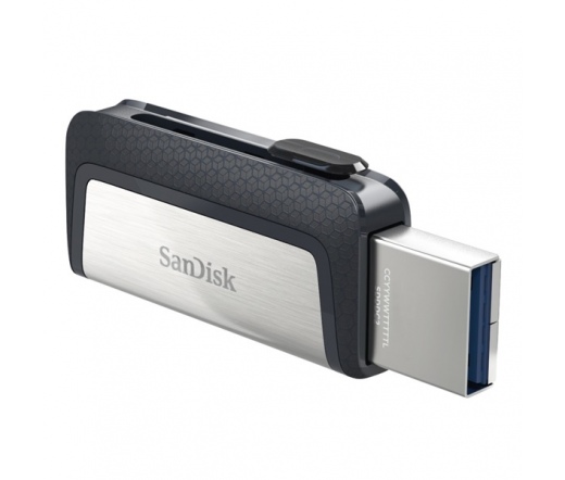 SANDISK MOBIL MEMÓRIA "DUAL DRIVE" USB3.1+TYPE C, 32GB, 150MB/s