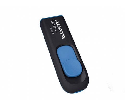 Pendrive 128GB Adata UV128 Fekete-Kék USB3.0