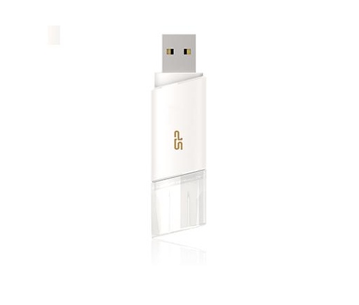 Pendrive 16GB Silicon Power Blaze B06 Shell White USB3.0