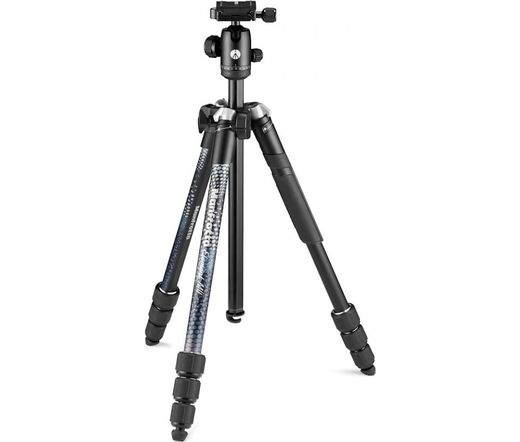 MANFROTTO Element MII állvány Alu 4 szekció, gömbfej, fekete MKELMII4BK-BH