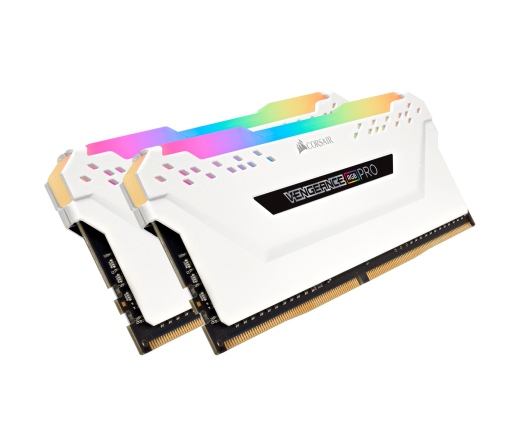 DDR4 32GB 2666MHz Corsair Vengeance RGB PRO White CL16 KIT2