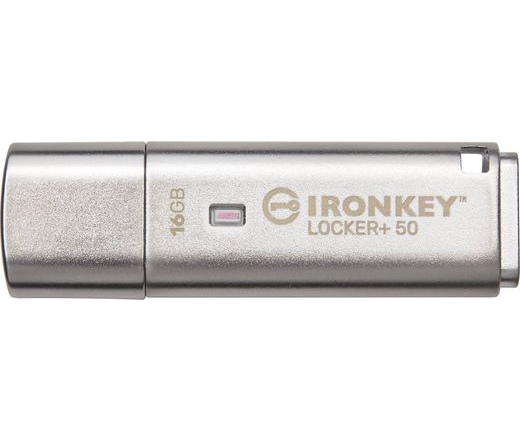 KINGSTON IronKey Locker+ 50 XTS-AES Encrypted 16GB