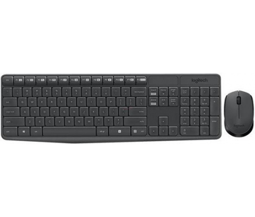 LOGITECH Wireless Combo MK235 Szürke US