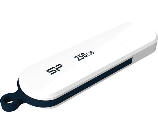 Silicon Power Pendrive Blaze - B32 256GB Data transfers up to 5 Gbps, Sleek polished finish, White SP256GBUF3B32V1W