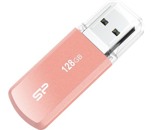 Silicon Power  Helios - 202 128GB  Data transfers up to 5 Gbps, Aluminum casing, Rose Gold SP128GBUF3202V1P