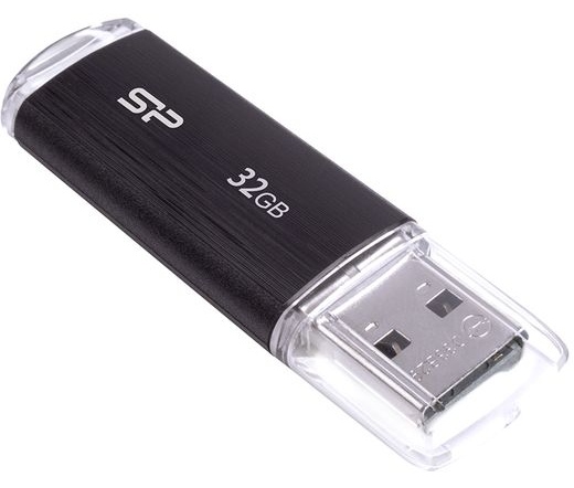 Pendrive 32GB Silicon Power Ultima U02 Black USB2.0