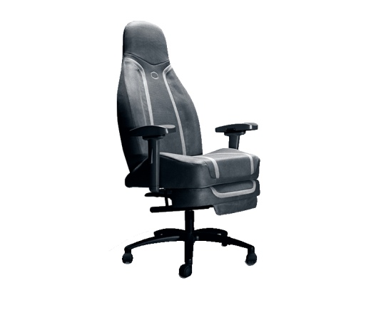 COOLER MASTER Synk X Cross-platform Immersive Haptic Chair - Lunar Gray