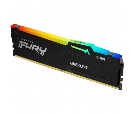 KINGSTON Fury Beast RGB DDR5 5200MHz CL40 8GB Intel XMP