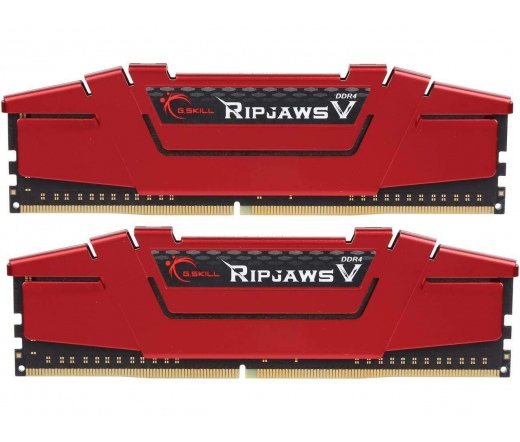 G.SKILL Ripjaws V DDR4 2400MHz CL15 64GB Kit4 (4x16GB) Intel XMP Red