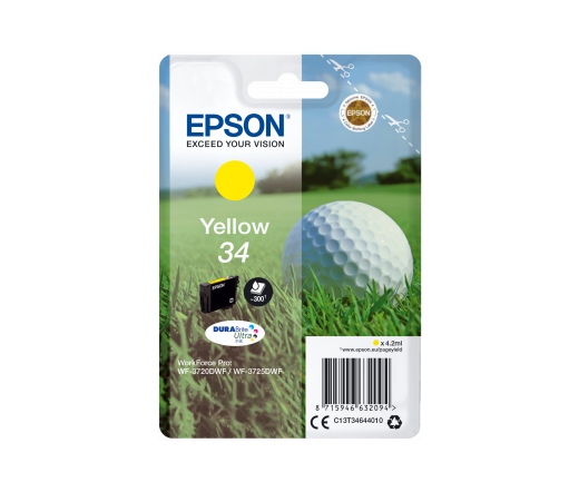 Patron Epson 34 (T3464) Yellow