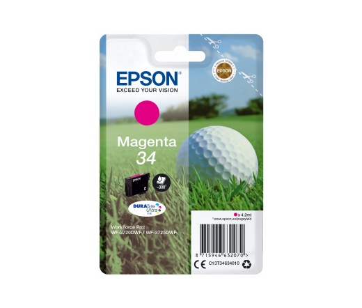 Patron Epson 34 (T3463) Magenta