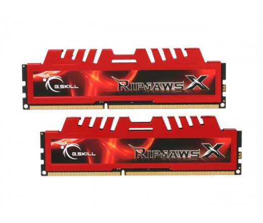 G.SKILL RipjawsX DDR3 1600MHz CL9 8GB Kit2 (2x4GB) Intel XMP Red