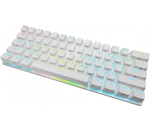 CORSAIR K70 Pro Mini Wireless RGB - Cherry MX Red - White - US