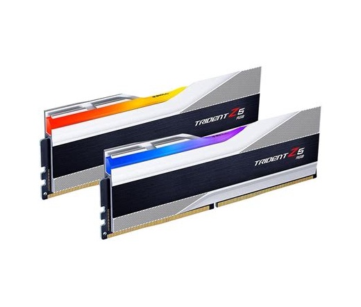 G.SKILL Trident Z5 RGB DDR5 6400MHz CL32 64GB Kit2 (2x32GB) Intel XMP Silver