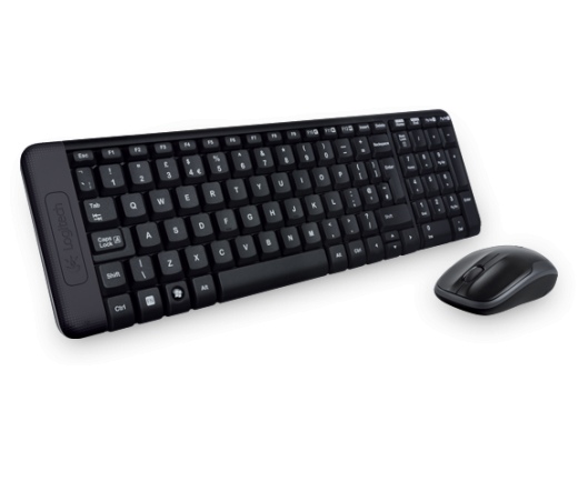 LOGITECH Wireless Combo MK220 (bill+egér) US