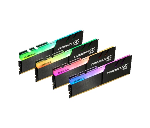 G.SKILL Trident Z RGB DDR4 3600MHz CL19 32GB Kit4 (4x8GB) Intel XMP