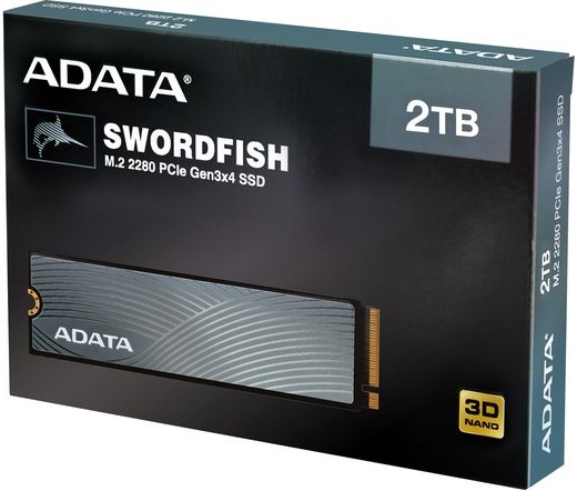 SSD ADATA 500GB M.2 PCIe Swordfish