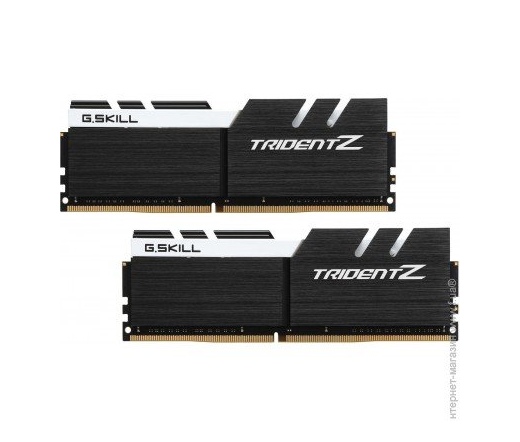 G.SKILL Trident Z DDR4 3200MHz CL14 16GB Kit2 (2x8GB) Intel XMP Black/White