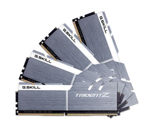 G.SKILL Trident Z DDR4 3200MHz CL15 32GB Kit4 (4x8GB) Intel XMP Silver/White